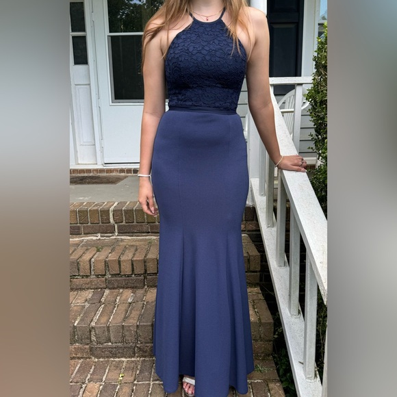 Royal Blue Dress - Picture 1 of 2